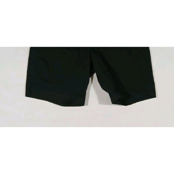 Lululemon Commission Shorts Size 34 Black Zippered Pockets Slim Chino DWR 9" - Picture 4 of 8